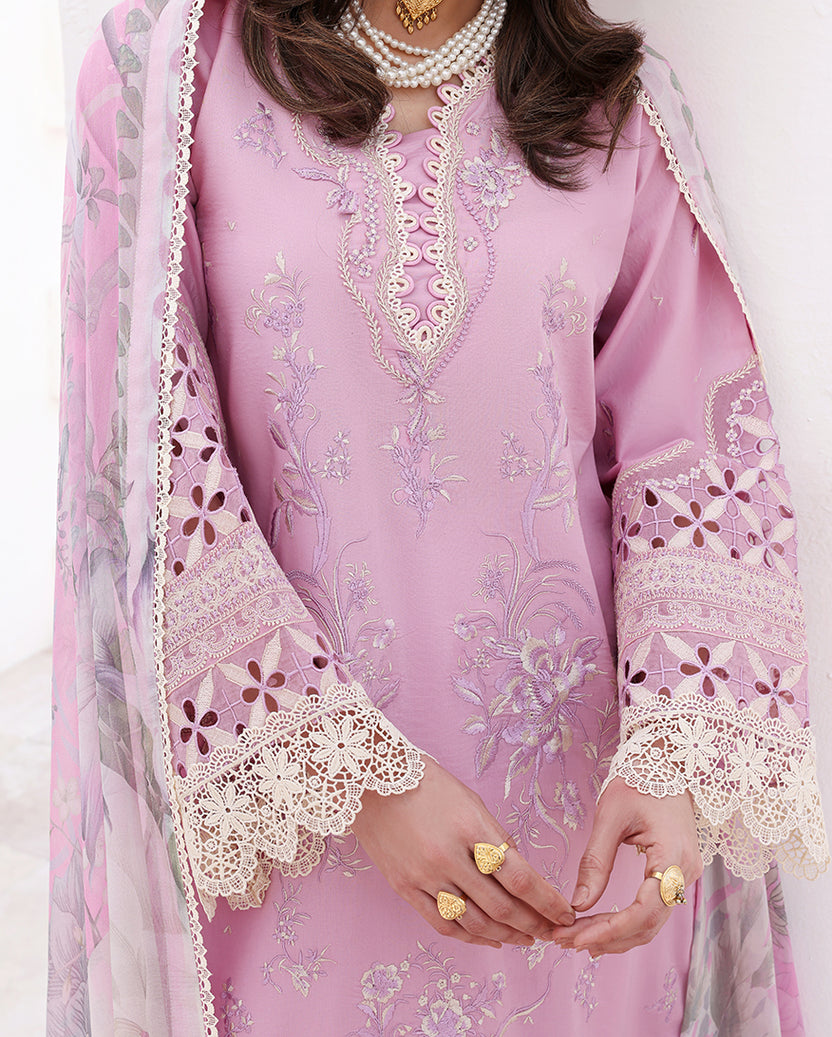 Roheenaz | Floral Reverie Luxury Lawn | Pastel Dream by Roheenaz - Designer Dress  - Type : Ladies Clothes - Available at Libayah - 100% Original 