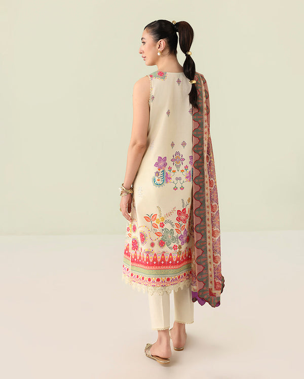 Roheenaz | Rosette Lawn | Pastel Symphony - Designer Dress - Type : Ladies Clothes - Available at Libayah - 100% Original