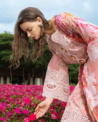 Mushq | Hemline the Secret Garden | Peach Blossom by Mushq - Designer Dress  - Type : Ladies Clothes - Available at Libayah - 100% Original 