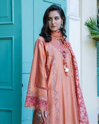 Mushq | Euphoria Pret | Peach Reverie by Mushq - Designer Dress  - Type : Ladies Clothes - Available at Libayah - 100% Original 