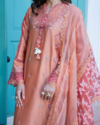 Mushq | Euphoria Pret | Peach Reverie by Mushq - Designer Dress  - Type : Ladies Clothes - Available at Libayah - 100% Original 