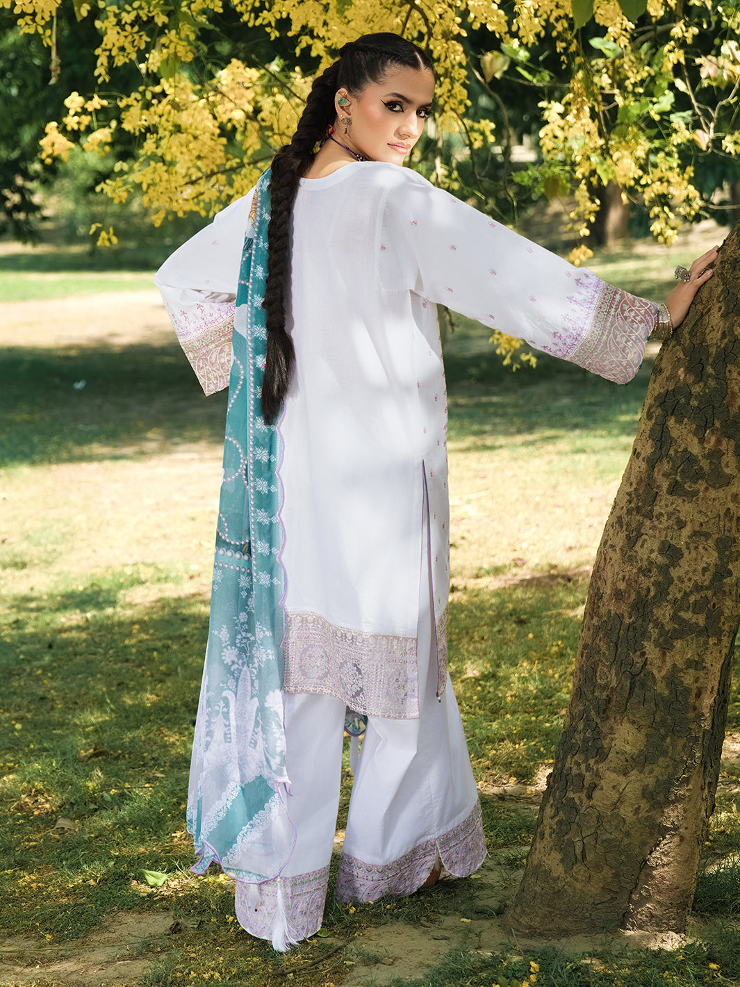 Hemstitch | The Garden Lawn | Pearl Petal by Hemstitch - Designer Dress  - Type : Ladies Clothes - Available at Libayah - 100% Original 