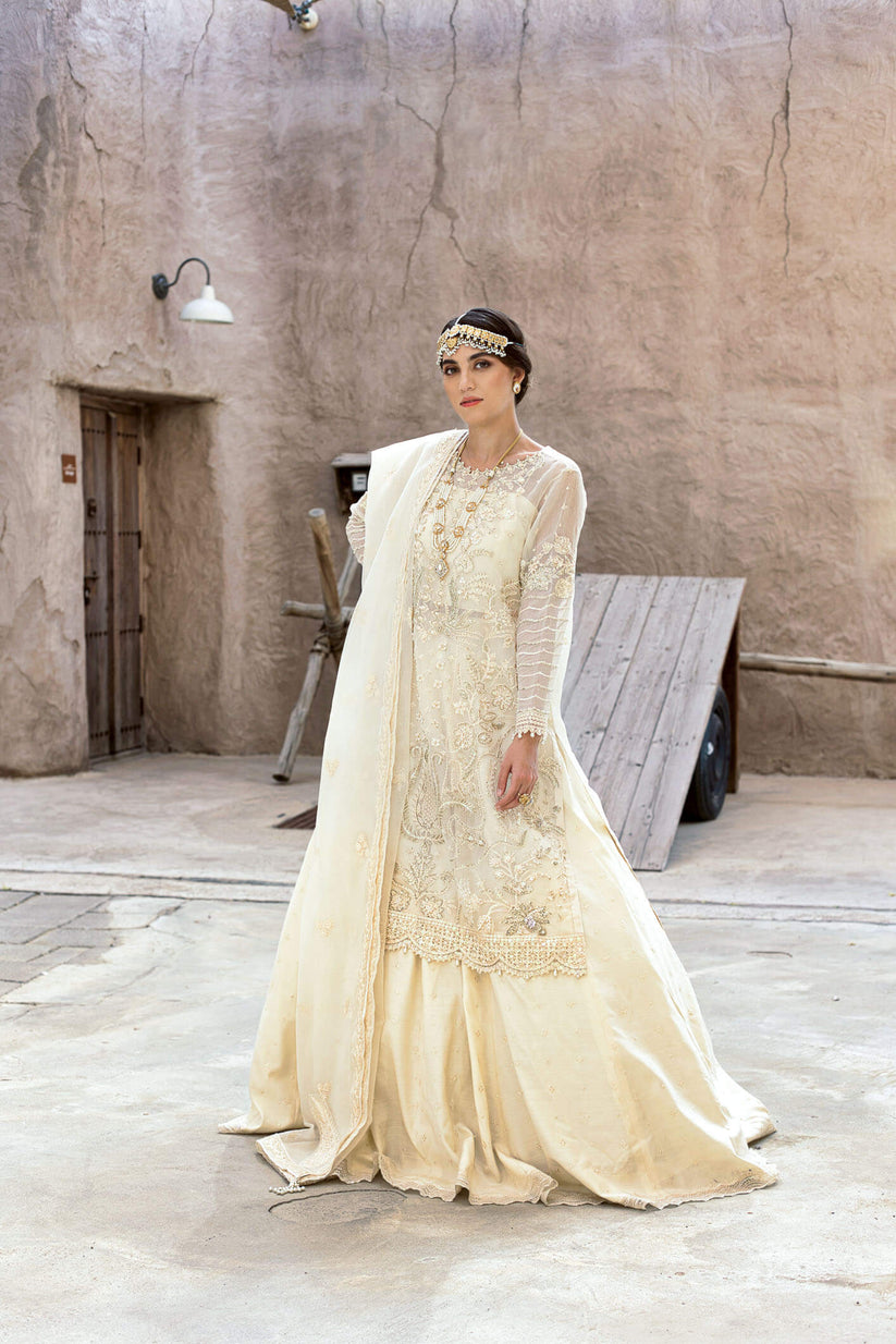 Kara | Kamdani Festive Collection | Pearl Whisper by Kara - Designer Dress - Type: Ladies Clothes - Available at Libayah - 100% Original