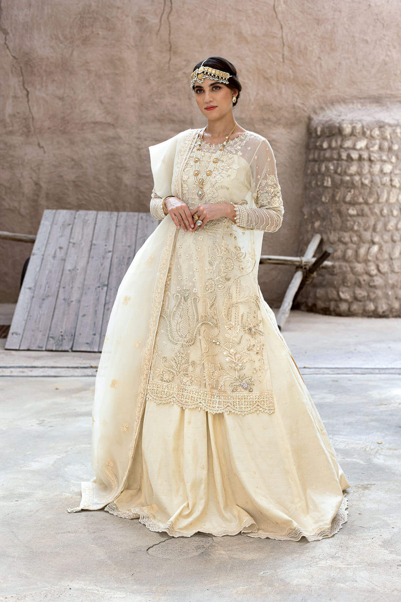 Kara | Kamdani Festive Collection | Pearl Whisper by Kara - Designer Dress - Type: Ladies Clothes - Available at Libayah - 100% Original