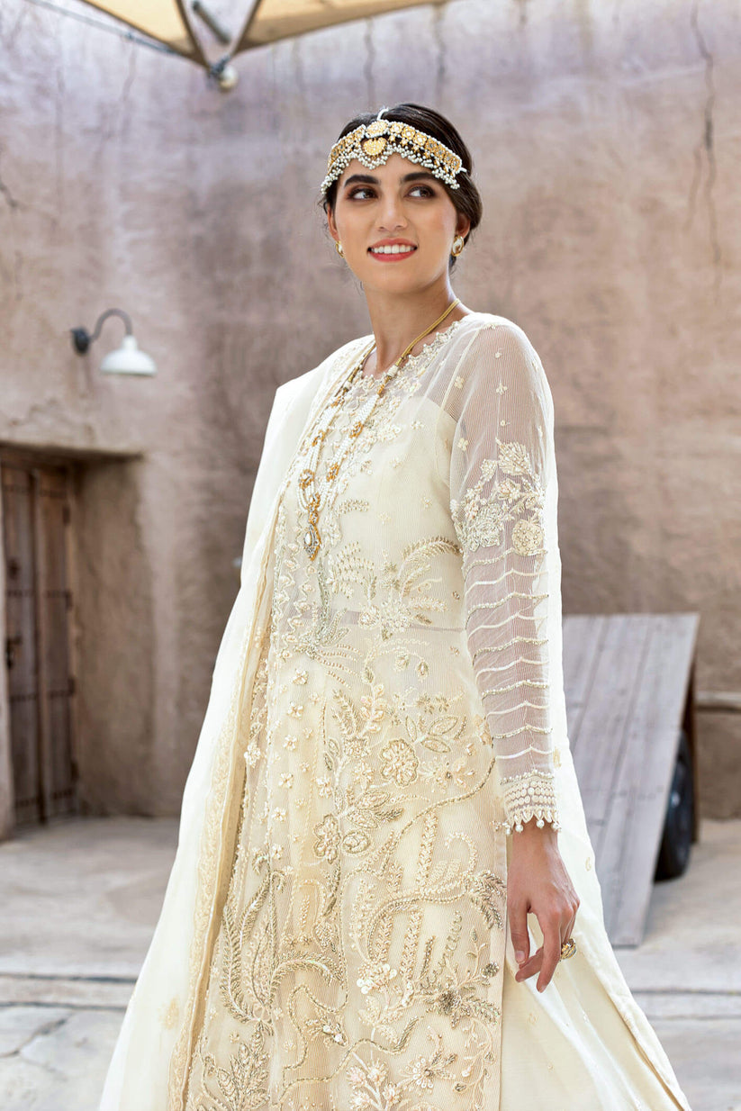 Kara | Kamdani Festive Collection | Pearl Whisper by Kara - Designer Dress - Type: Ladies Clothes - Available at Libayah - 100% Original