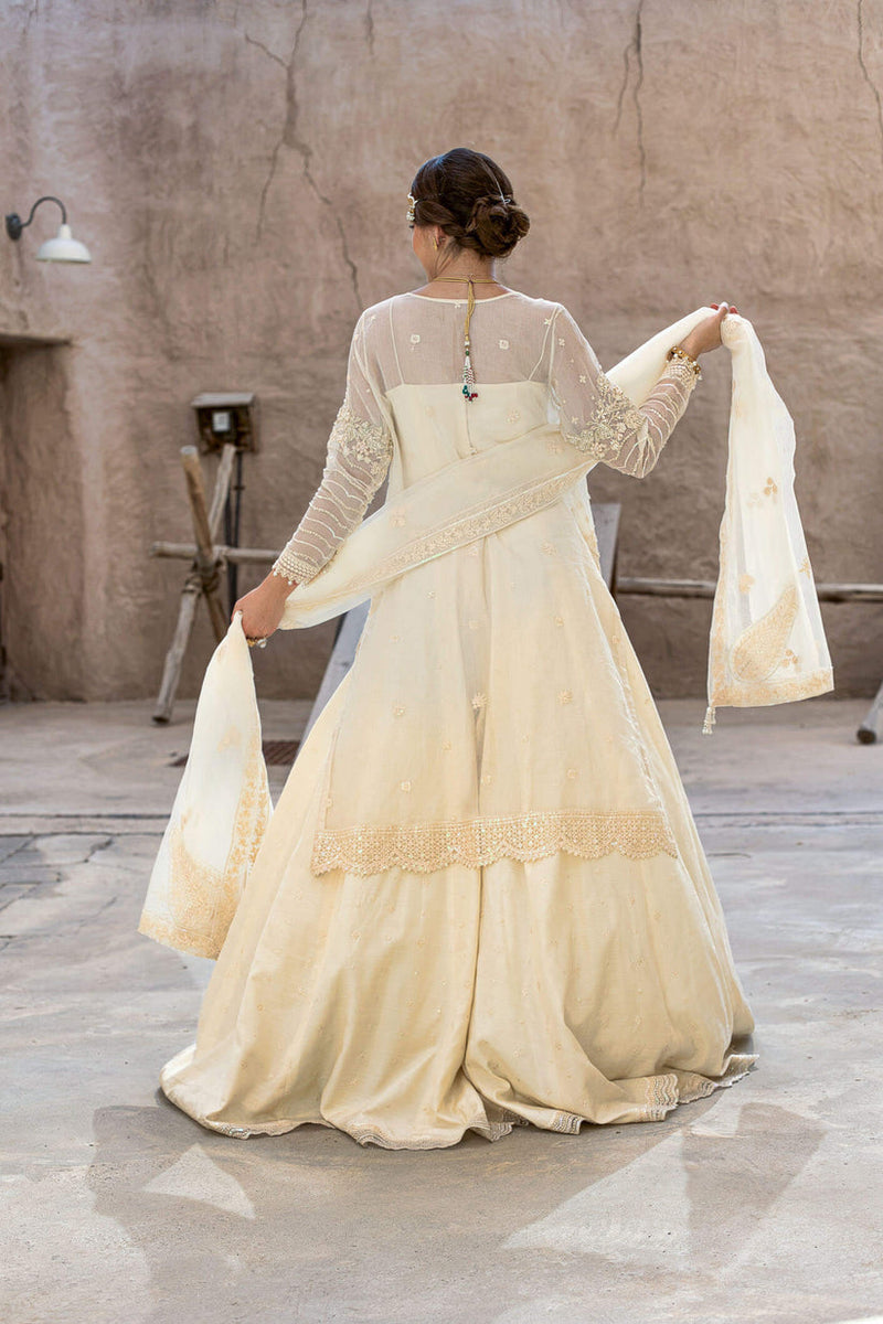 Kara | Kamdani Festive Collection | Pearl Whisper by Kara - Designer Dress - Type: Ladies Clothes - Available at Libayah - 100% Original