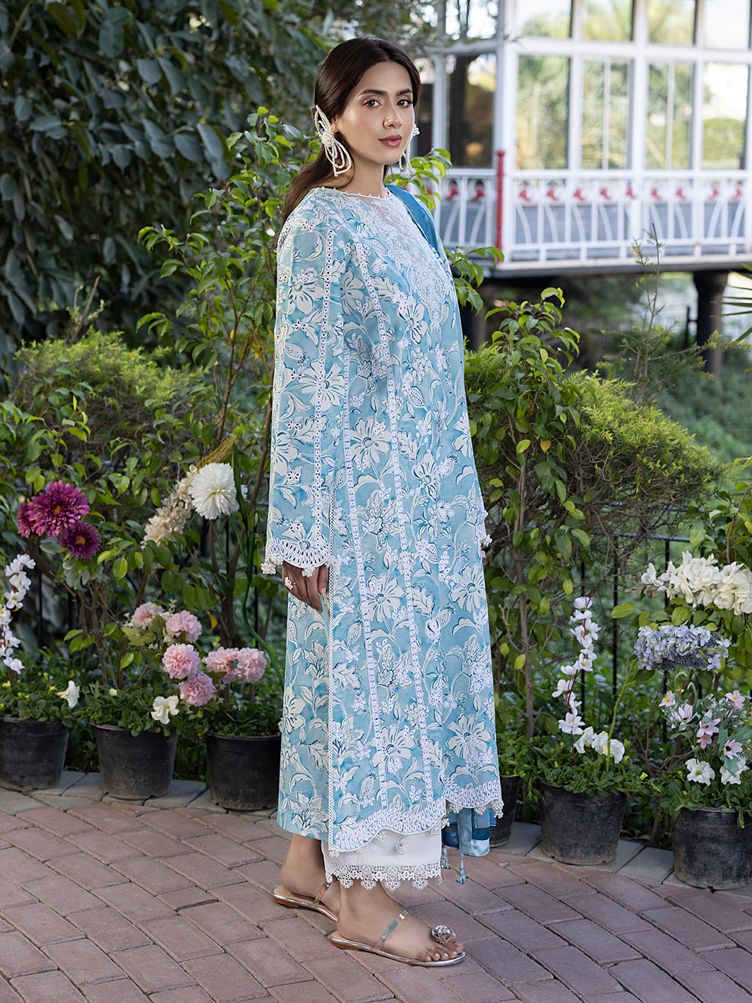 Izel | Oh Spring Lawn 25 | PEARL by Izel - Designer Dress - Type: Ladies Clothes - Available at Libayah - 100% Original