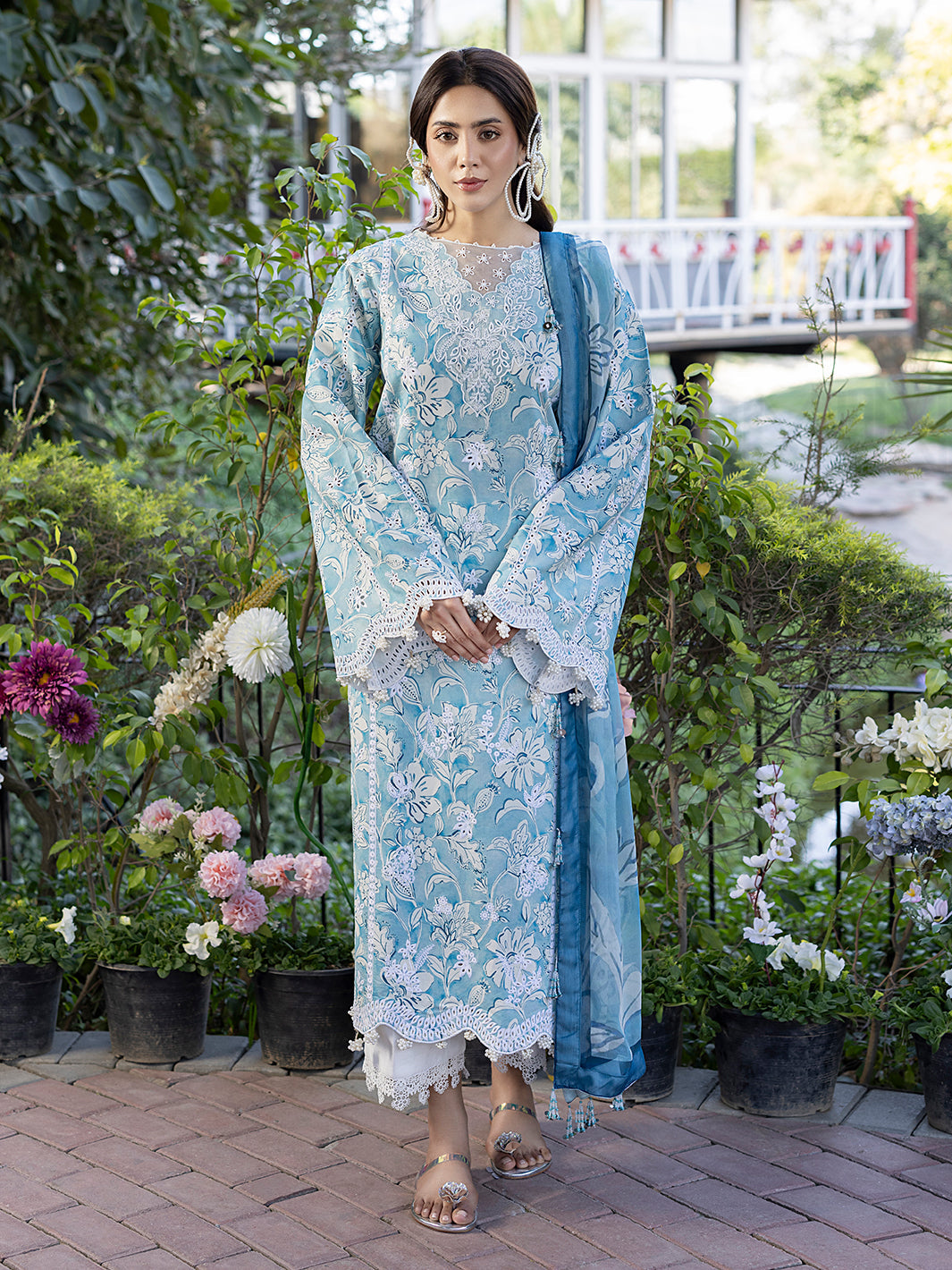 Izel | Oh Spring Lawn 25 | PEARL by Izel - Designer Dress - Type: Ladies Clothes - Available at Libayah - 100% Original
