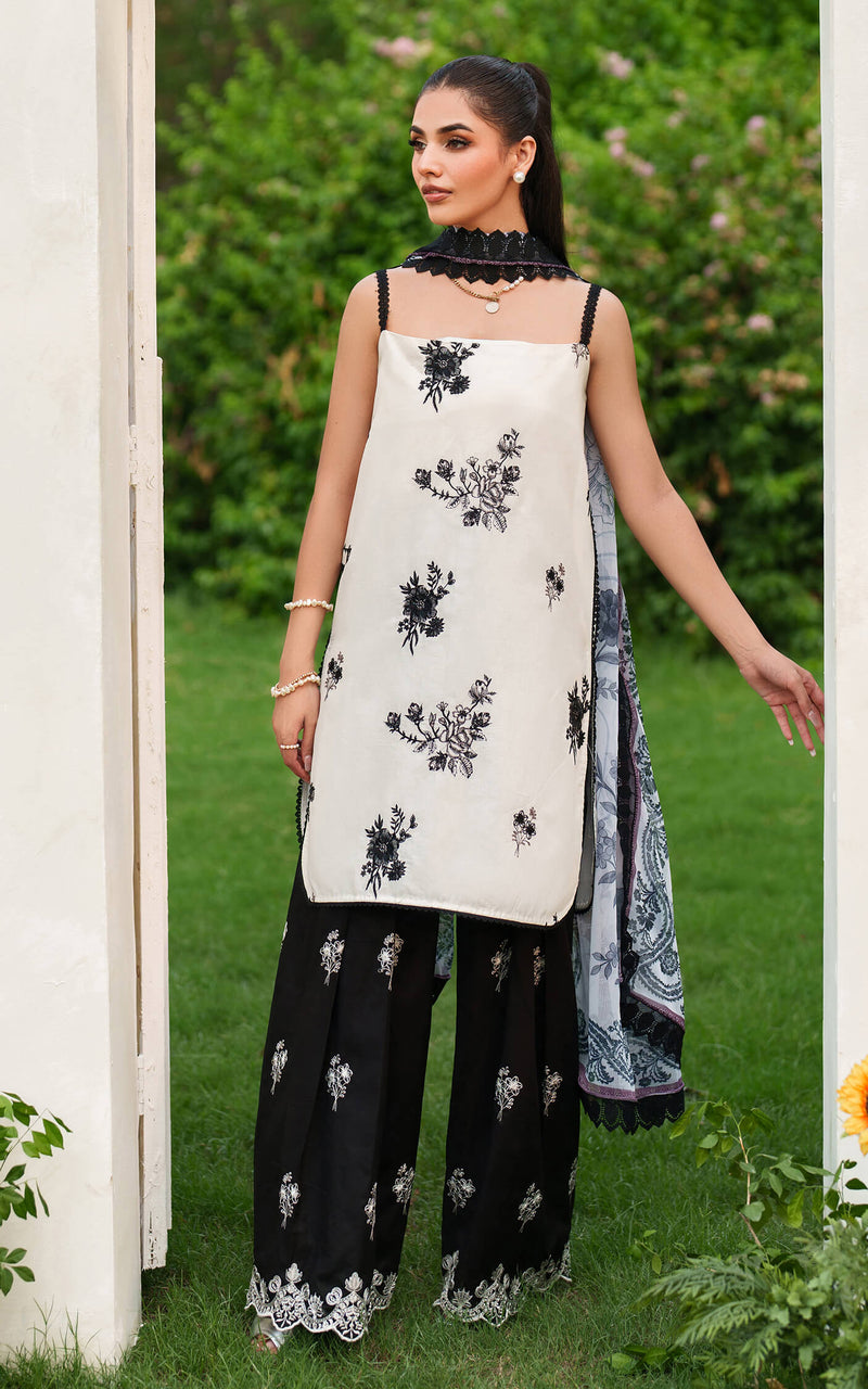 Asifa and Nabeel | Eden Cambric 25 | Pearl Whisper ECU25-04 by Asifa and Nabeel - Designer Dress  - Type : Ladies Clothes - Available at Libayah - 100% Original 