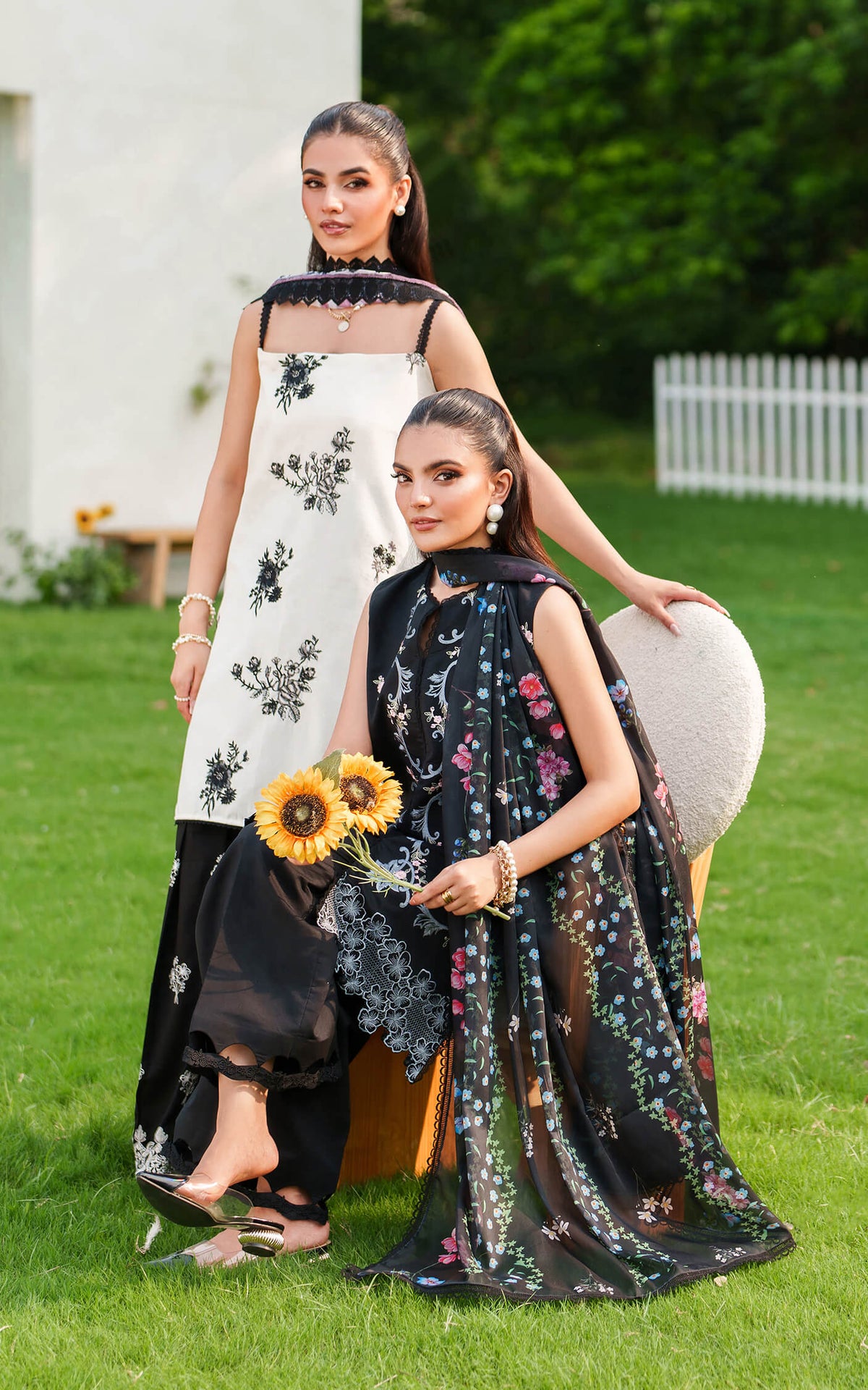 Asifa and Nabeel | Eden Cambric 25 | Pearl Whisper ECU25-04 by Asifa and Nabeel - Designer Dress  - Type : Ladies Clothes - Available at Libayah - 100% Original 