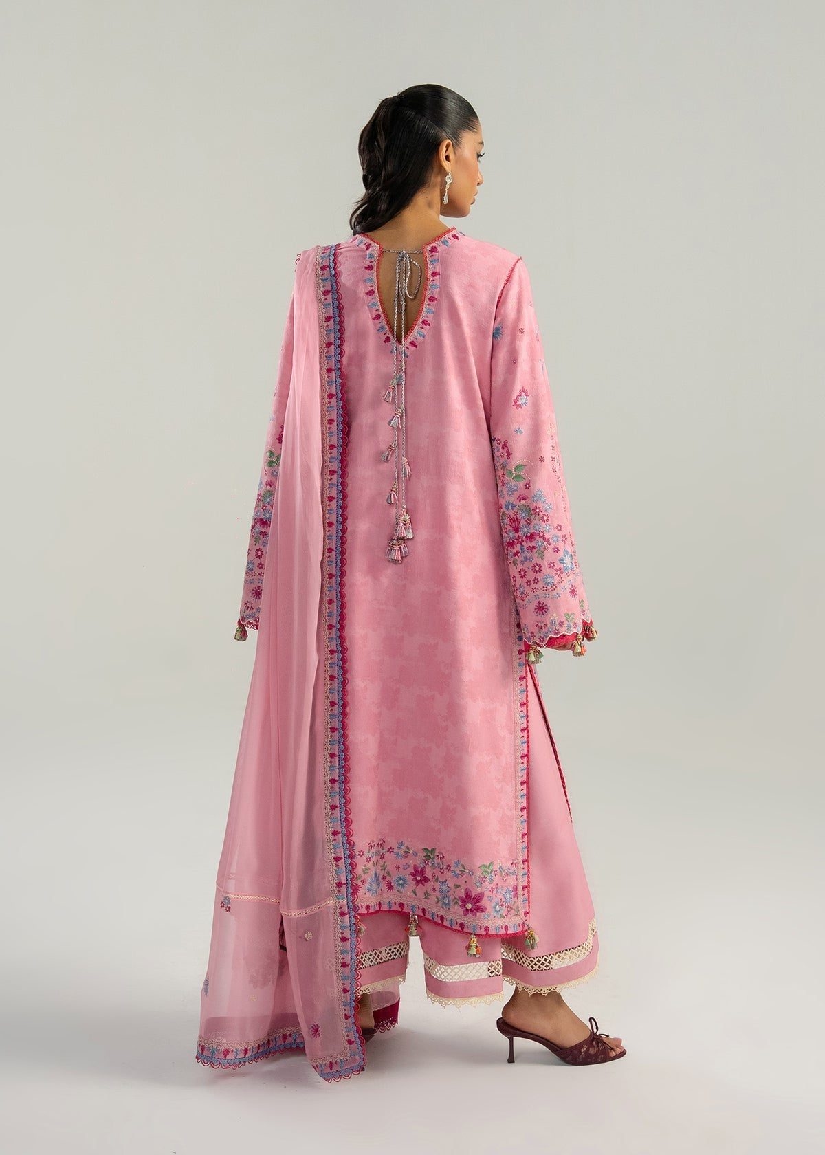 Hussain Rehar | Zan SS26 | Pembe by Hussain Rehar - Designer Dress  - Type : Ladies Clothes - Available at Libayah - 100% Original 