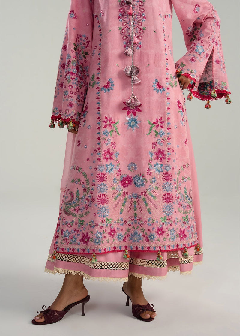 Hussain Rehar | Zan SS26 | Pembe by Hussain Rehar - Designer Dress  - Type : Ladies Clothes - Available at Libayah - 100% Original 