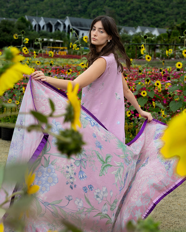Mushq | Hemline the Secret Garden | Peony Glow - Designer Dress - Type : Ladies Clothes - Available at Libayah - 100% Original