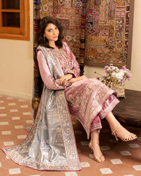 Mushq | Sunehri Lama Silk | Periwesh by Mushq - Designer Dress  - Type : Ladies Clothes - Available at Libayah - 100% Original 