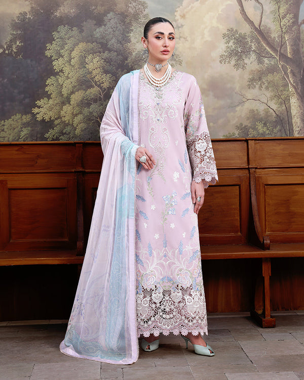 Roheenaz | Floral Reverie Luxury Lawn | Petal Bloom by Roheenaz - Designer Dress  - Type : Ladies Clothes - Available at Libayah - 100% Original 