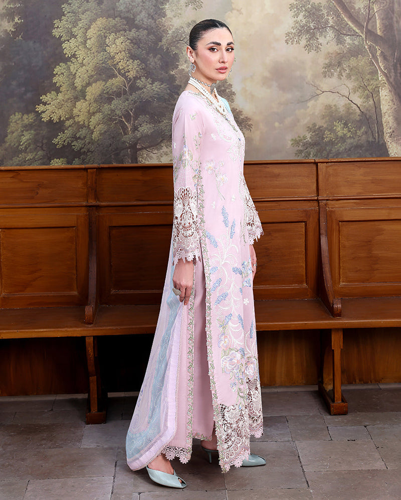 Roheenaz | Floral Reverie Luxury Lawn | Petal Bloom by Roheenaz - Designer Dress  - Type : Ladies Clothes - Available at Libayah - 100% Original 