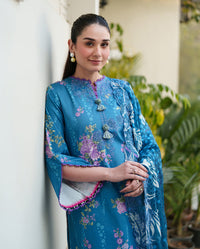 Roheenaz | Whispered Florals | Petal Drift - Designer Dress - Type : Ladies Clothes - Available at Libayah - 100% Original