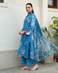 Roheenaz | Whispered Florals | Petal Drift - Designer Dress - Type : Ladies Clothes - Available at Libayah - 100% Original