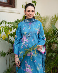 Roheenaz | Whispered Florals | Petal Drift - Designer Dress - Type : Ladies Clothes - Available at Libayah - 100% Original