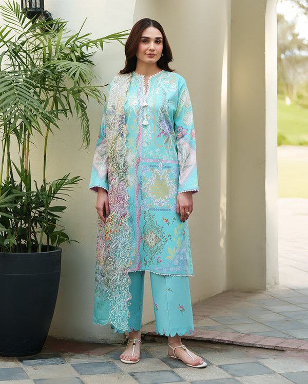Roheenaz | Whispered Florals | Petal Hush - Designer Dress - Type : Ladies Clothes - Available at Libayah - 100% Original