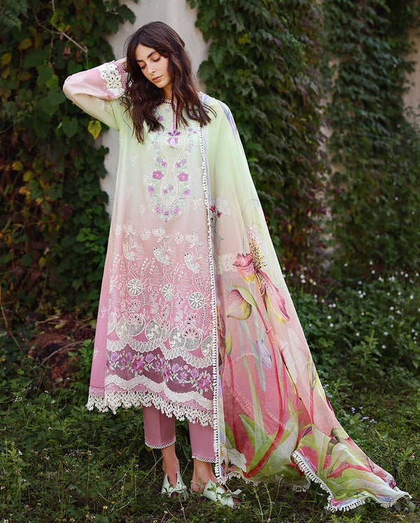 Mushq | Solace Ombre Chikankari | Petal Pull - by Libayah - Registered Vendor of : Mushq - 100% Original Designer Dress