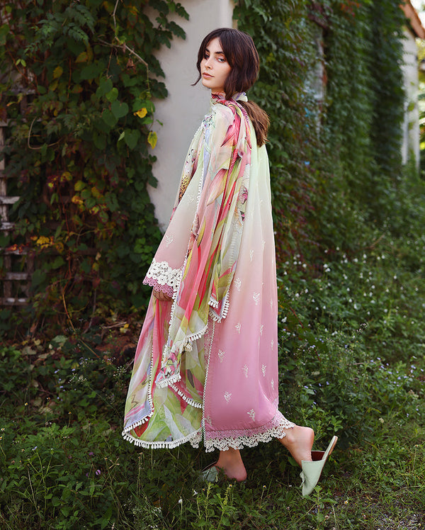 Mushq | Solace Ombre Chikankari | Petal Pull - by Libayah - Registered Vendor of : Mushq - 100% Original Designer Dress