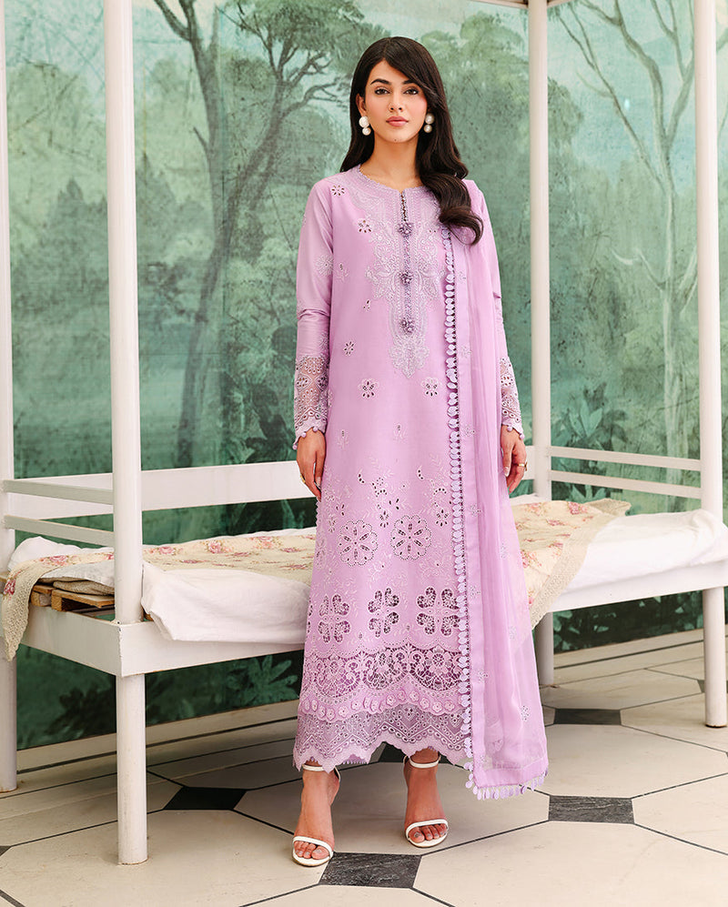 Roheenaz | Veil of Summer Chikankari | Petal Royale by Roheenaz - Designer Dress  - Type : Ladies Clothes - Available at Libayah - 100% Original 