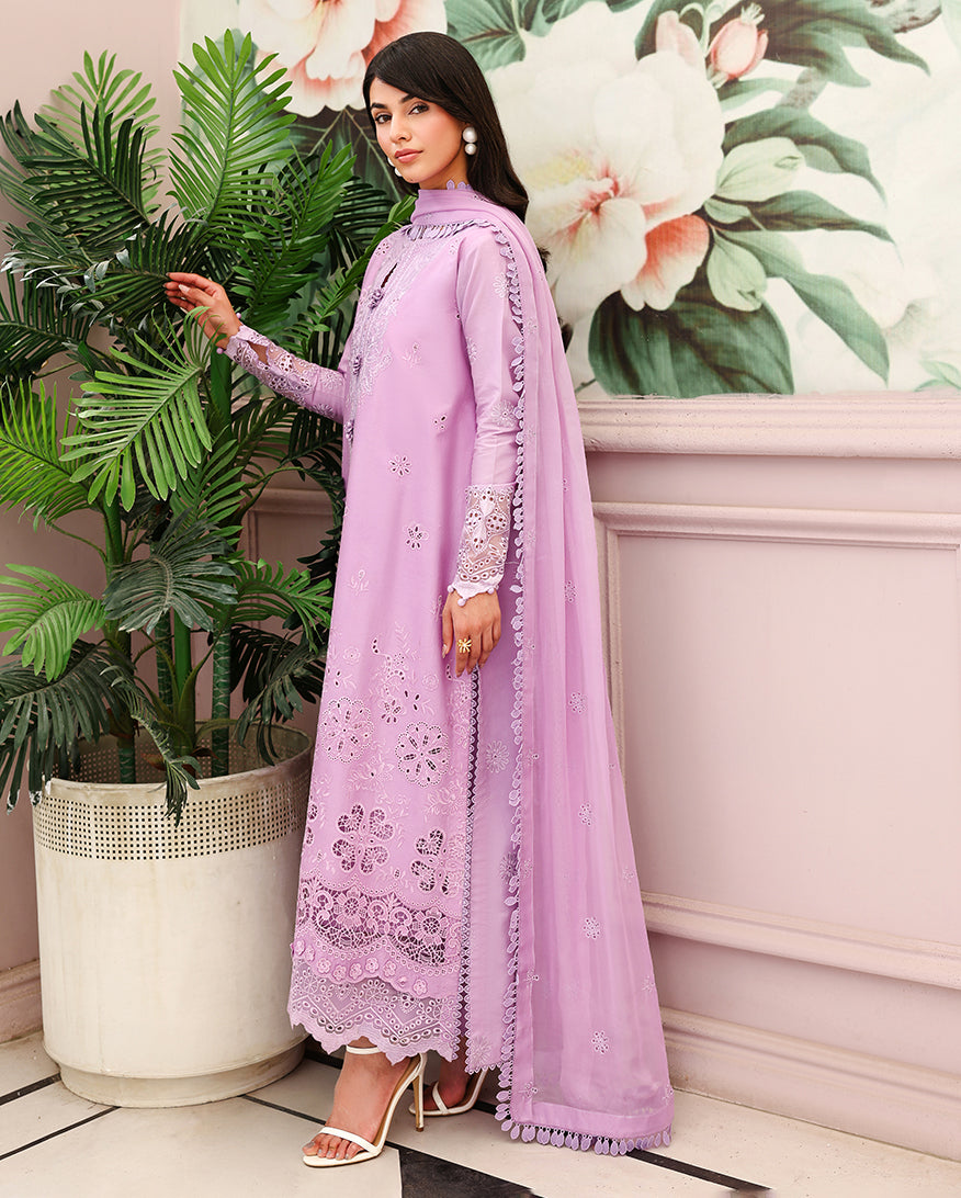 Roheenaz | Veil of Summer Chikankari | Petal Royale by Roheenaz - Designer Dress  - Type : Ladies Clothes - Available at Libayah - 100% Original 