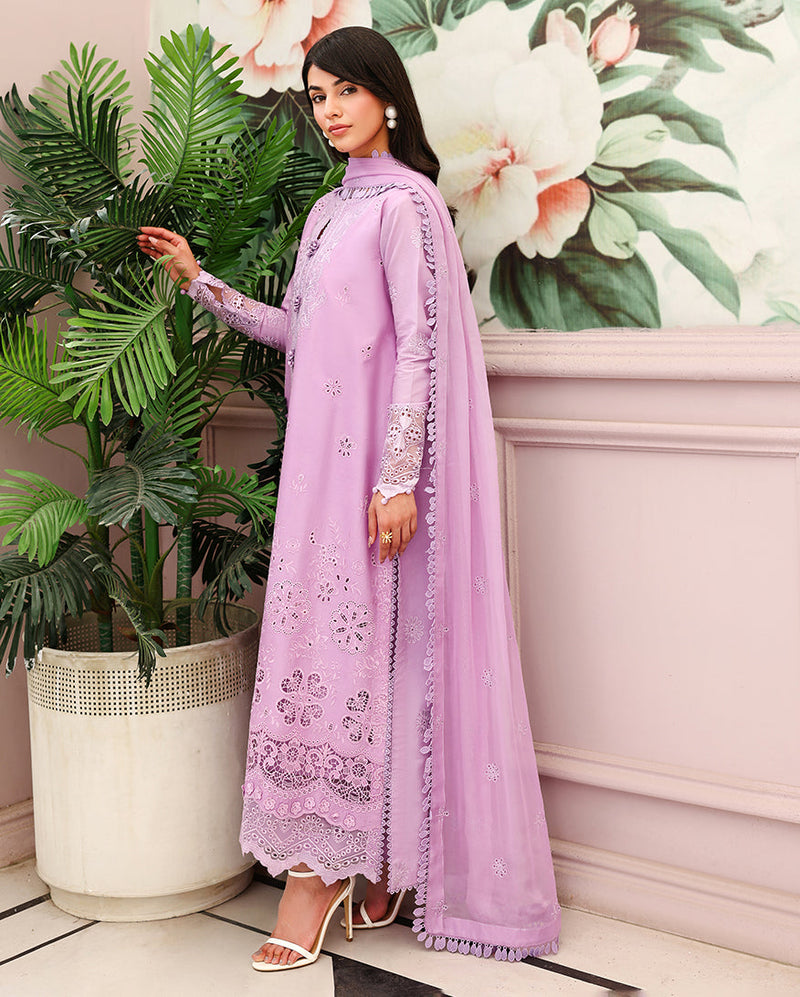 Roheenaz | Veil of Summer Chikankari | Petal Royale by Roheenaz - Designer Dress  - Type : Ladies Clothes - Available at Libayah - 100% Original 