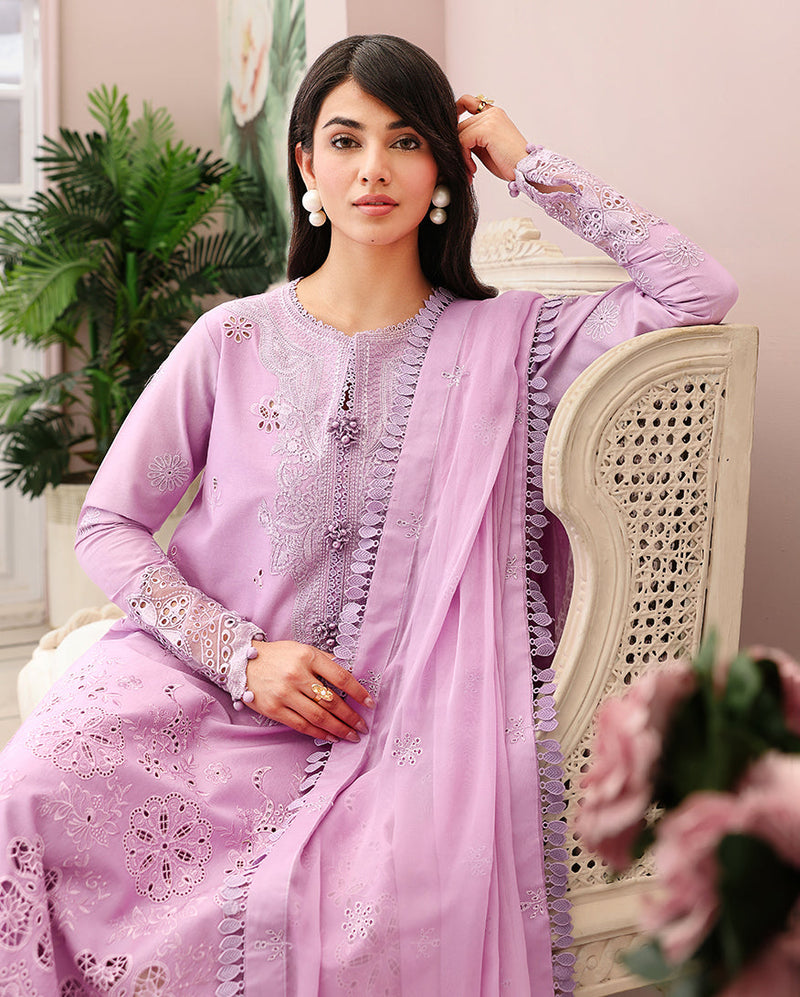 Roheenaz | Veil of Summer Chikankari | Petal Royale by Roheenaz - Designer Dress  - Type : Ladies Clothes - Available at Libayah - 100% Original 