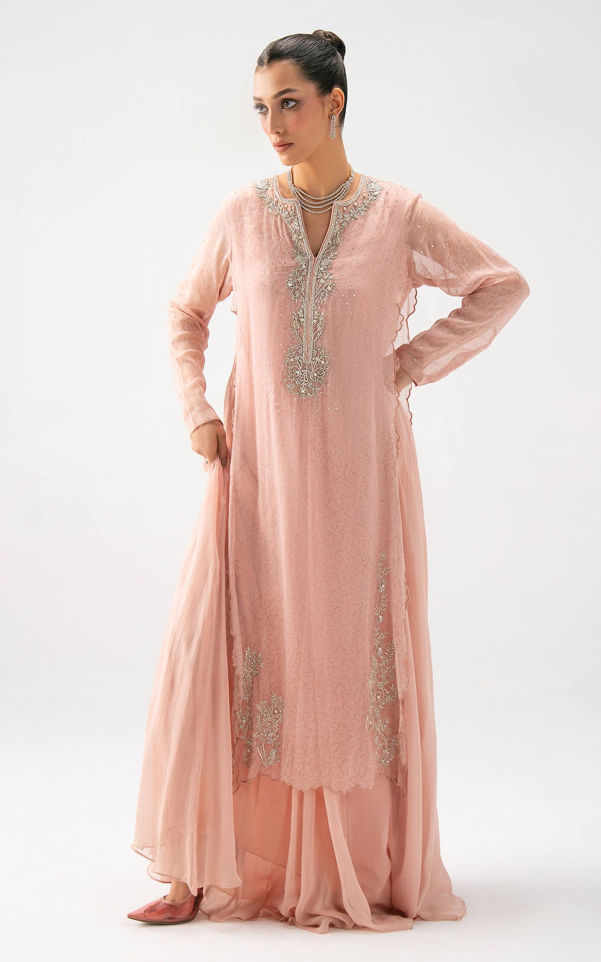 Asifa and Nabeel | Lyle Luxury Formals 25 | Petal Serenade by Asifa and Nabeel - Designer Dress  - Type : Ladies Clothes - Available at Libayah - 100% Original 