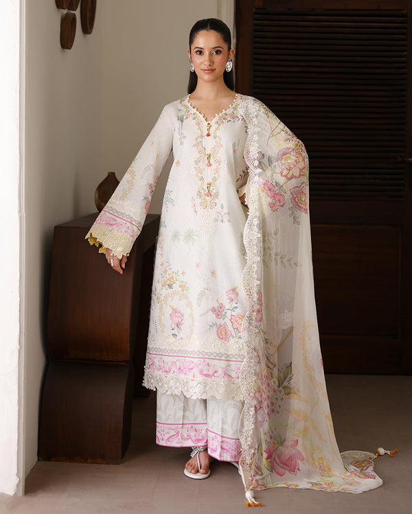 Roheenaz | Sunlit Tales Printed Embroidered Edit | Petalbeam - by Libayah - Registered Vendor of : Roheenaz - 100% Original Designer Dress