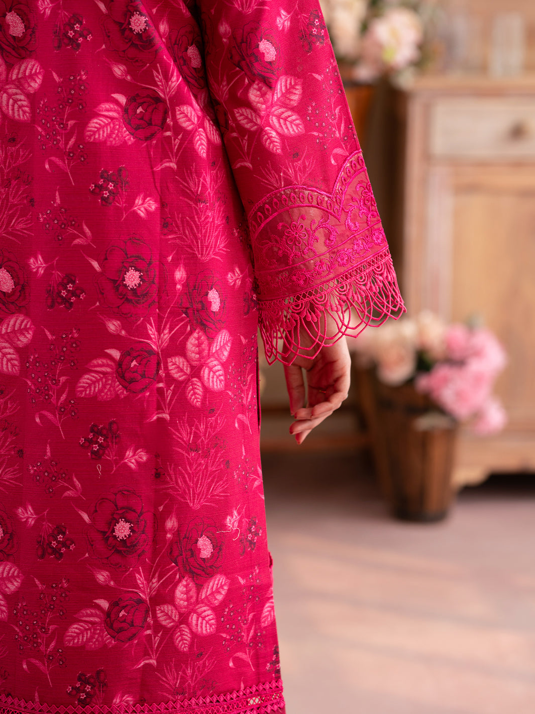 Mahnur | Leila Winter 24 |  Petunia by Mahnur - Designer Dress - Type: Ladies Clothes - Available at Libayah - 100% Original