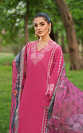 Asifa and Nabeel | Eden Cambric 25 | Pink Reverie ECU25-06 by Asifa and Nabeel - Designer Dress  - Type : Ladies Clothes - Available at Libayah - 100% Original 