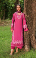 Asifa and Nabeel | Eden Cambric 25 | Pink Reverie ECU25-06 by Asifa and Nabeel - Designer Dress  - Type : Ladies Clothes - Available at Libayah - 100% Original 