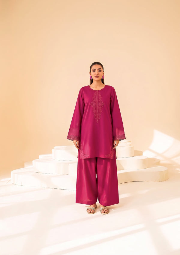 Faiza Faisal | FNF Cords Edit |PINK CARNATION by Faiza Faisal - Designer Dress  - Type : Ladies Clothes - Available at Libayah - 100% Original 