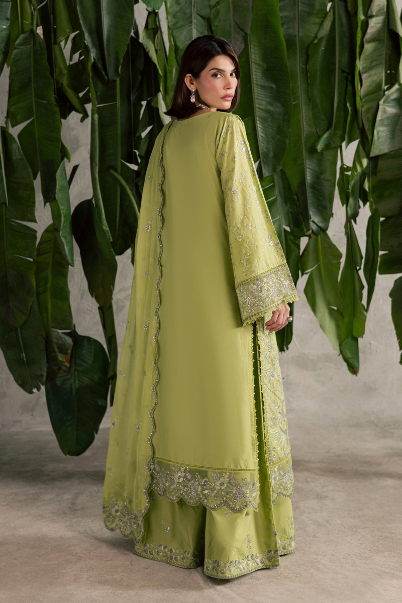 Batik | Festive Eid 26 | Pistachia - by Libayah - Registered Vendor of : Batik - 100% Original Designer Dress