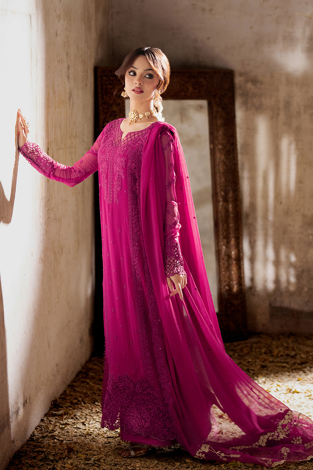 Azure | Ensembles | Plum Reverie by Azure - Designer Dress  - Type : Ladies Clothes - Available at Libayah - 100% Original 