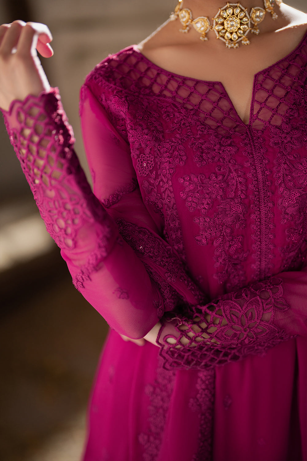 Azure | Ensembles | Plum Reverie by Azure - Designer Dress  - Type : Ladies Clothes - Available at Libayah - 100% Original 