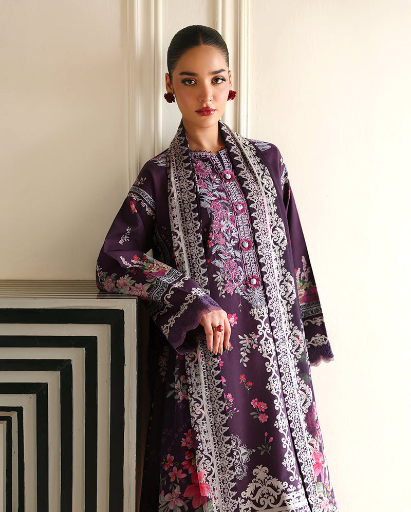 Roheenaz | Eclat Garden Printed Lawn | Poppy bloom by Roheenaz - Designer Dress  - Type : Ladies Clothes - Available at Libayah - 100% Original 