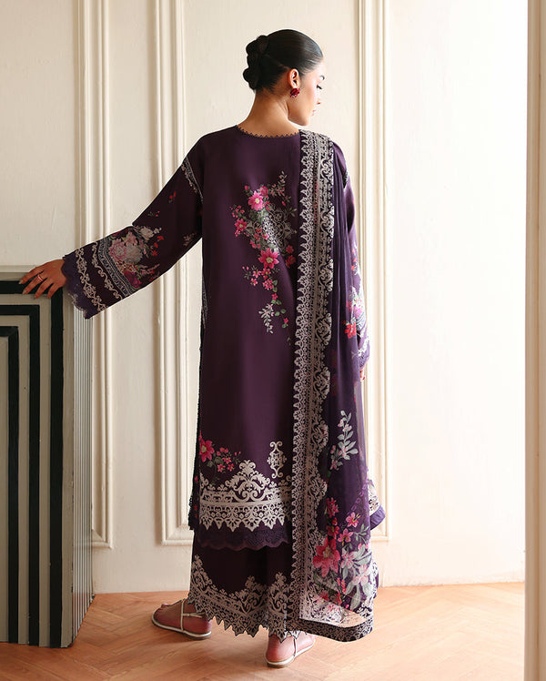 Roheenaz | Eclat Garden Printed Lawn | Poppy bloom by Roheenaz - Designer Dress  - Type : Ladies Clothes - Available at Libayah - 100% Original 