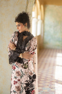 Zainab Chottani | Summer Edition 26 | Powder Serene by Zainab Chottani - Designer Dress  - Type : Ladies Clothes - Available at Libayah - 100% Original 