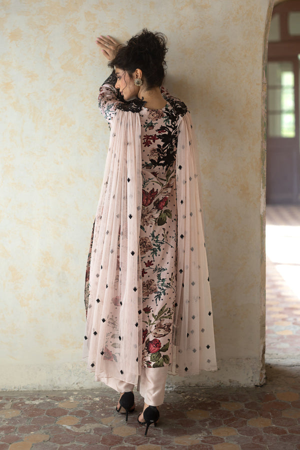 Zainab Chottani | Summer Edition 26 | Powder Serene by Zainab Chottani - Designer Dress  - Type : Ladies Clothes - Available at Libayah - 100% Original 