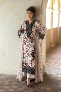 Zainab Chottani | Summer Edition 26 | Powder Serene by Zainab Chottani - Designer Dress  - Type : Ladies Clothes - Available at Libayah - 100% Original 