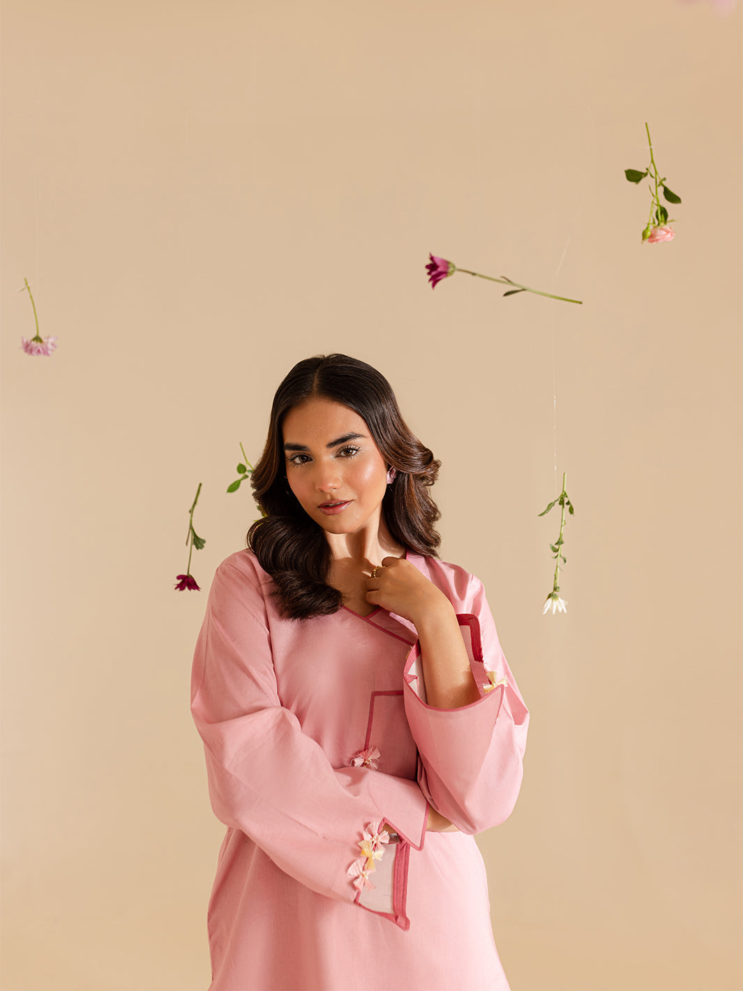 Mahnur | Petal Whispers Lawn Pret | Primrose by Mahnur - Designer Dress - Type: Ladies Clothes - Available at Libayah - 100% Original