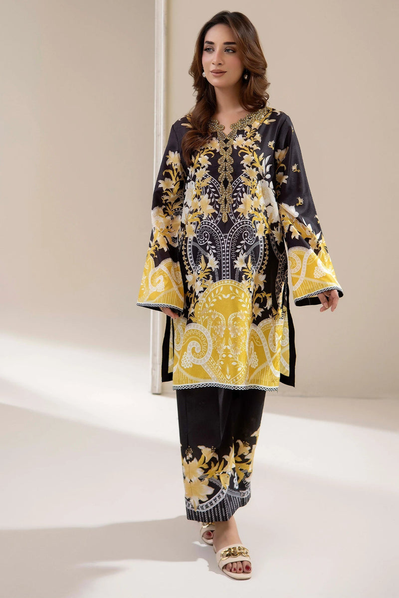 Adans Libas | Embrodiered Co Ord Sets | 4200 by Adans Libas - Designer Dress  - Type : Ladies Clothes - Available at Libayah - 100% Original 