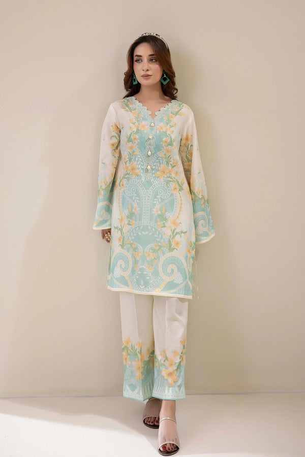 Adans Libas | Embrodiered Co Ord Sets | 4201 by Adans Libas - Designer Dress  - Type : Ladies Clothes - Available at Libayah - 100% Original 