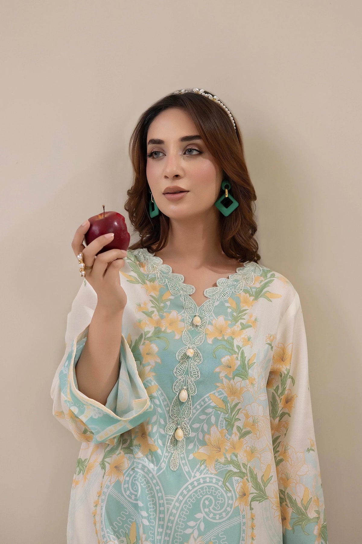 Adans Libas | Embrodiered Co Ord Sets | 4201 by Adans Libas - Designer Dress  - Type : Ladies Clothes - Available at Libayah - 100% Original 