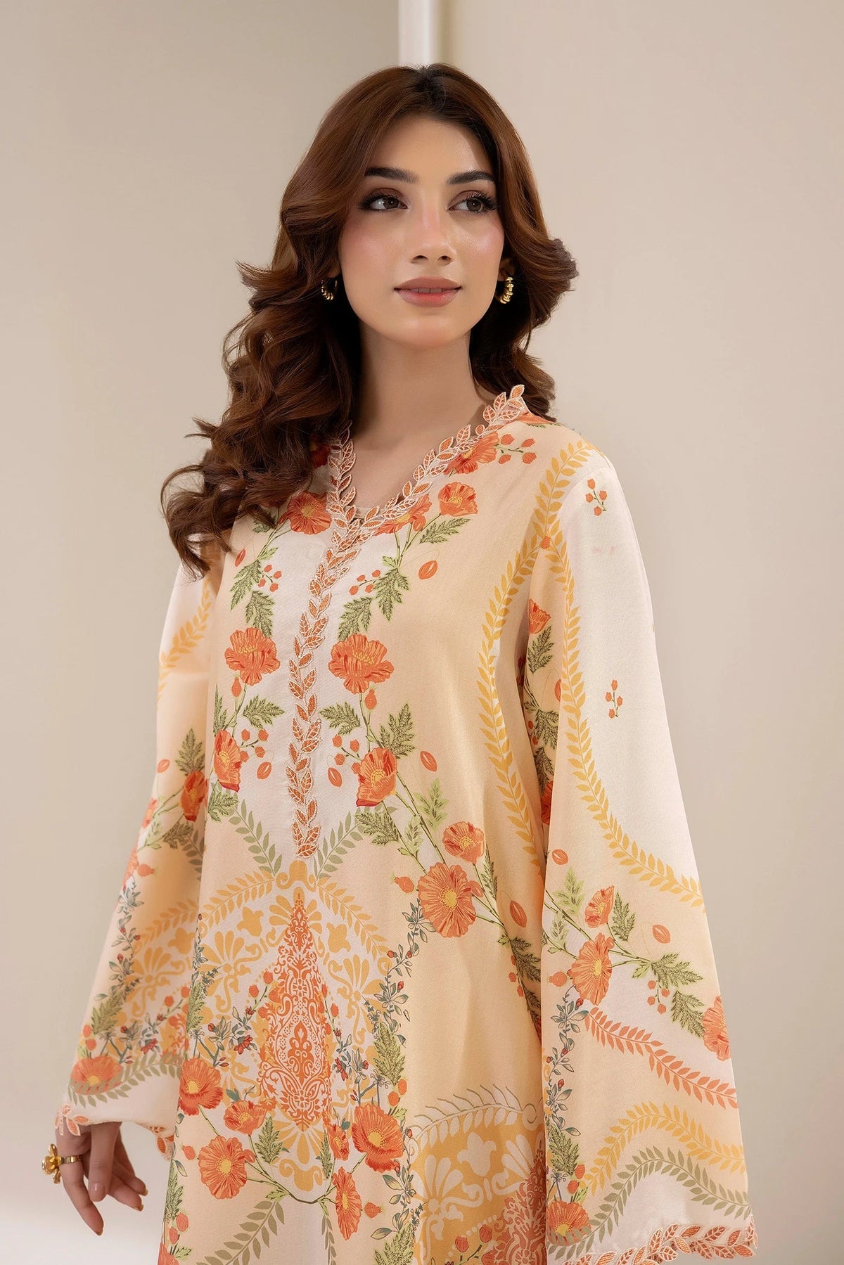 Adans Libas | Embrodiered Co Ord Sets | 4202 by Adans Libas - Designer Dress  - Type : Ladies Clothes - Available at Libayah - 100% Original 