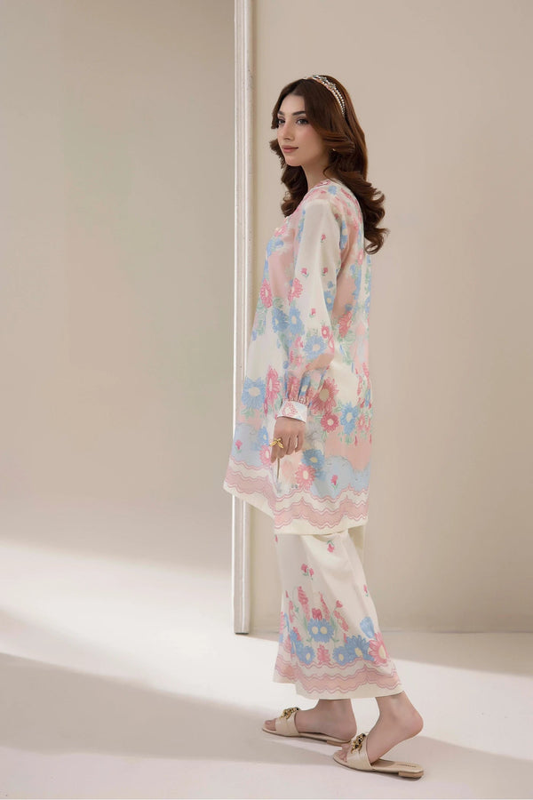 Adans Libas | Embrodiered Co Ord Sets | 4204 by Adans Libas - Designer Dress  - Type : Ladies Clothes - Available at Libayah - 100% Original 